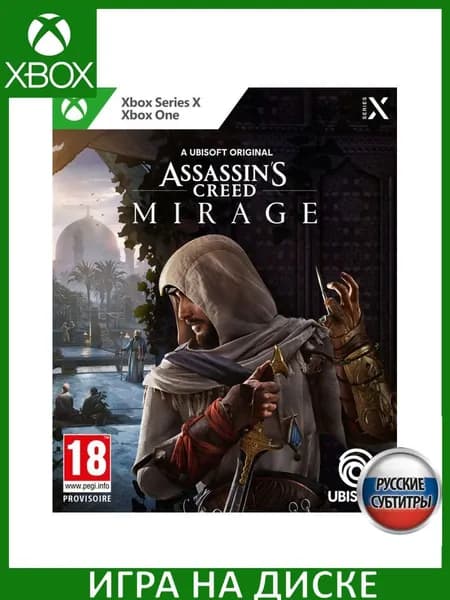 Игра Assassin's Creed Мираж (Mirage) Xbox One, Series X Русская Версия Диск на Xbox