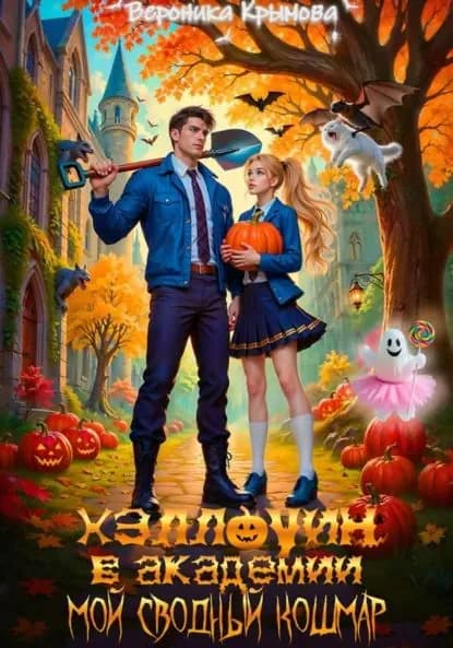 Хэллоуин в Академии. Мой сводный кошмар | Крымова Вероника | Электронная книга
