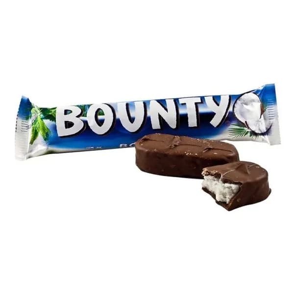 Батончик Bounty шоколадный с кокосом 55 г