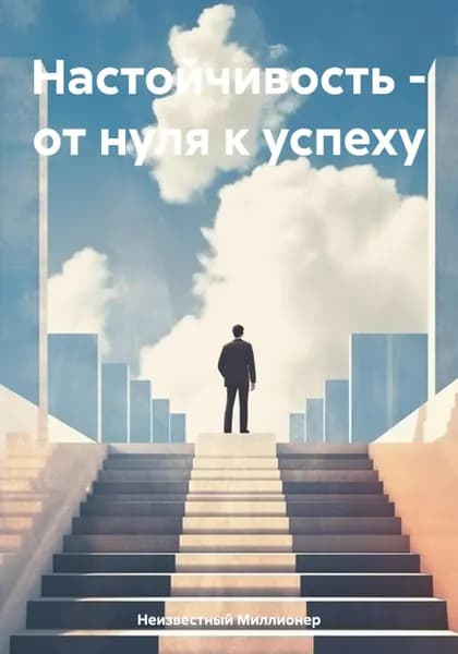 Настойчивость от нуля к успеху | Неизвестный Миллионер | Электронная книга
