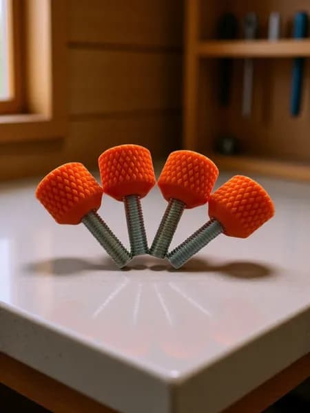 Винт 8 x 30 мм, головка: Барашковая, 4 шт. 92 г