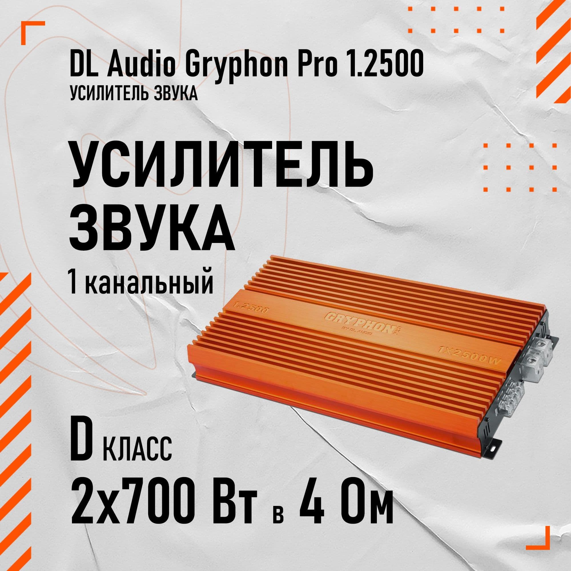DL Audio Gryphon Pro 1.2500 усилитель