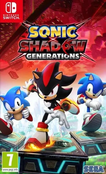 Игра Sonic x Shadow Generations Switch Русская Версия Картридж на Nintendo Switch (Nintendo Switch, Английская версия)