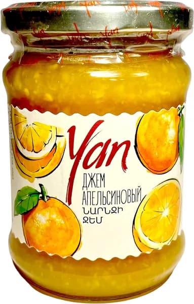 Джем апельсиновый Yan, 300 г