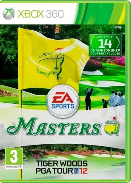 Игра Tiger Woods PGA Tour 12: The Masters (XBox 360, Английская версия)