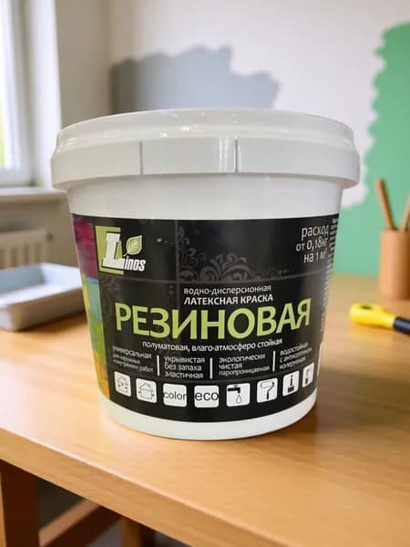 Краска резиновая