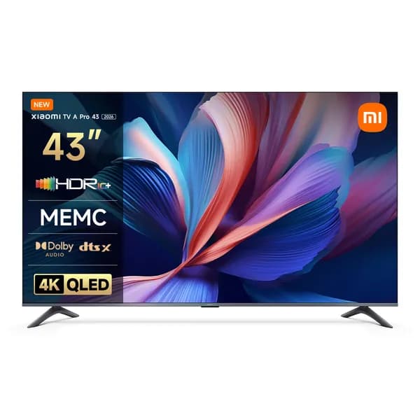 Xiaomi Телевизор TV A Pro 43 2026 43″ 4K UHD, темно-серый