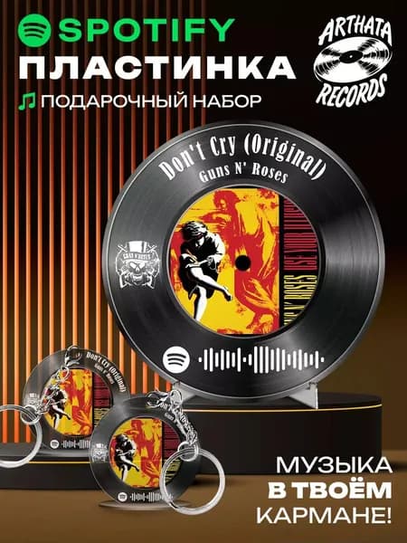 Постер Guns N Roses, брелоки Guns N Roses - Don t cry