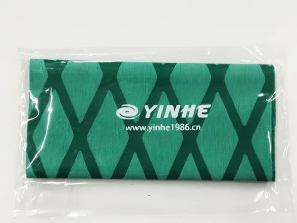 Термоусадка Yinhe на ручку ракетки для настольного тенниса, зеленый 10 см.