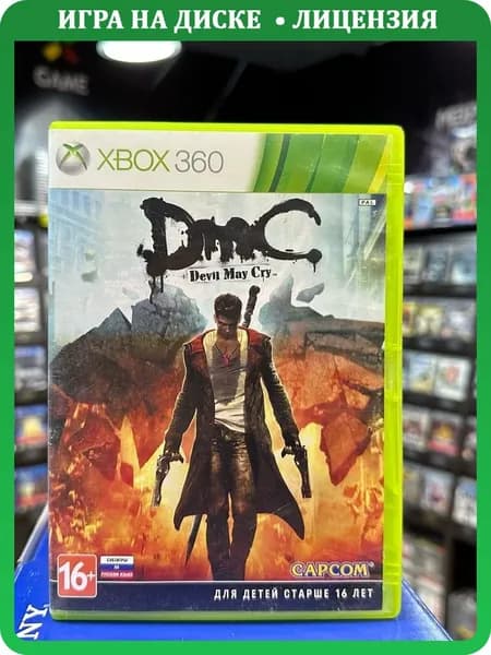 Игра DmC: Devil May Cry (Xbox 360) (Box)