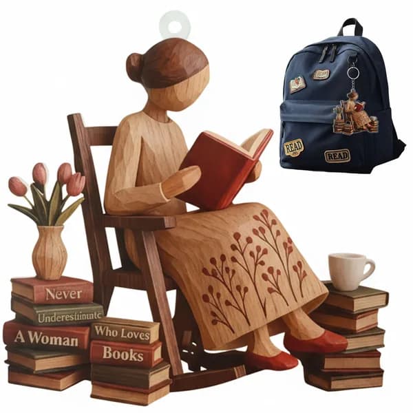 Декоративная пластина для книголюбов Только девочка, которая любит книги