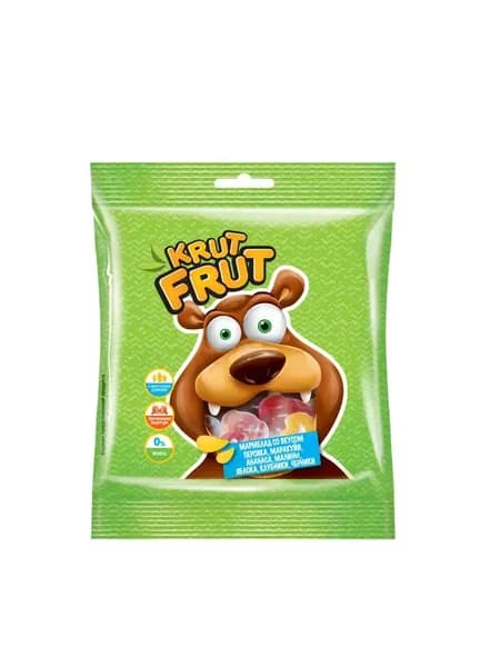 KrutFrut Жевательный мармелад в форме озорных мишек, 30 гр