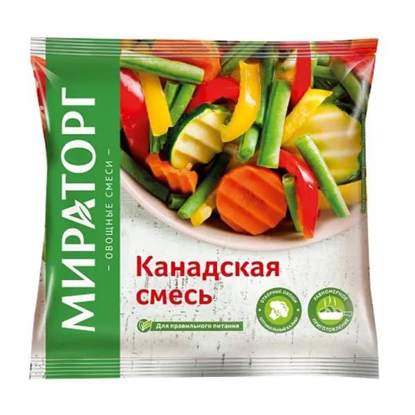 Канадская смесь Мираторг быстрозамороженная 400г