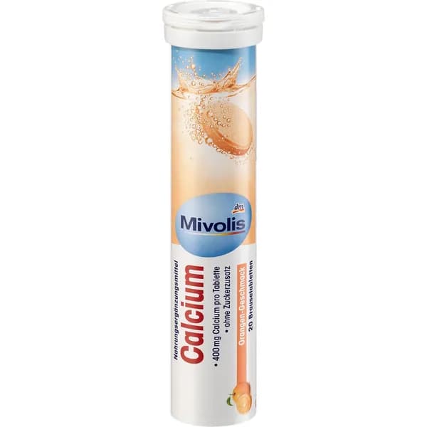 Mivolis Кальций, шипучие таблетки, 20 шт., 82 г