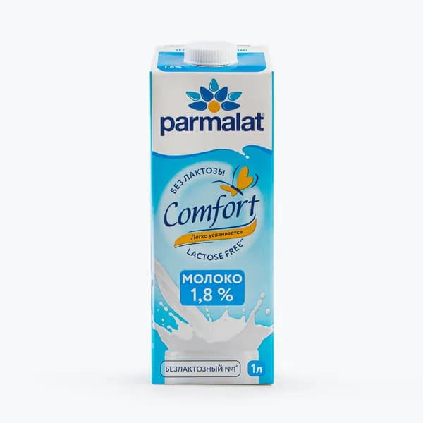 Молоко Parmalat Comfort Безлактозное 1,8% 1 л
