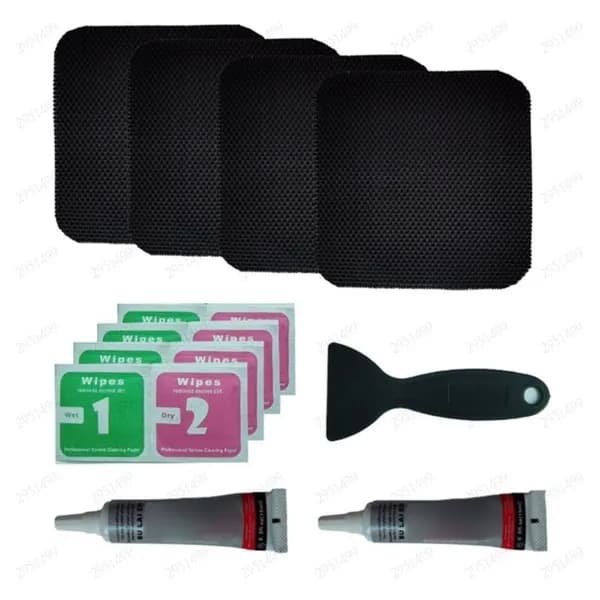 1 комплект пластырей для ремонта сетки батута-4 штуки