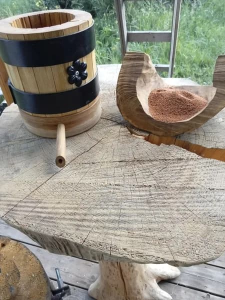 Рыжиковое масло сыродавленное. Холодный отжим в дубовом бочонке. 300мл