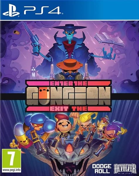 Игра Enter The Gungeon + Exit The Gungeon PS4 Русская Версия Диск на PS 4
