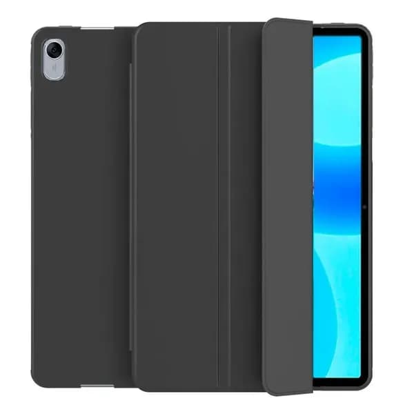 Чехол для планшета Huawei MatePad 11.5 (BTKR-W09, BTK-W09/AL09) 11.5 дюйма, из мягкого силикона, трансформируется в подставку (черный)