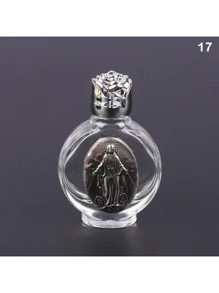 Контейнер для бутылки с водой с тиснением из сплава, бутылка для святой воды