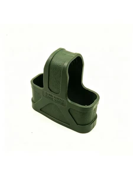 Резиновый чехол для магазина M4 5.56, быстросъёмный, зелёный, 7 2.5 6.2 см, 16 г