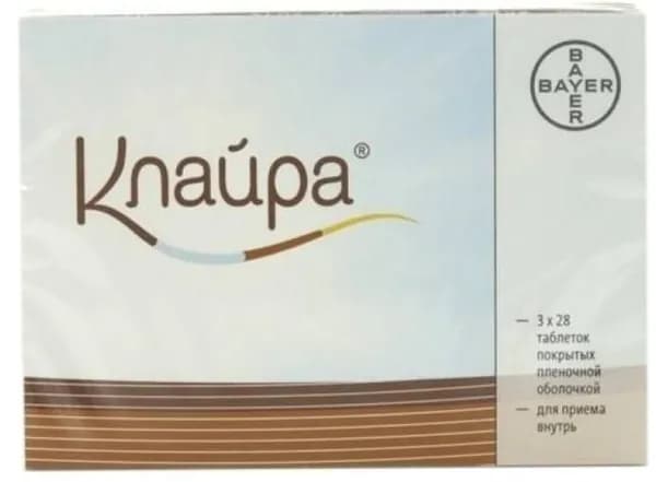 Клайра, набор таблеток, 84 шт.