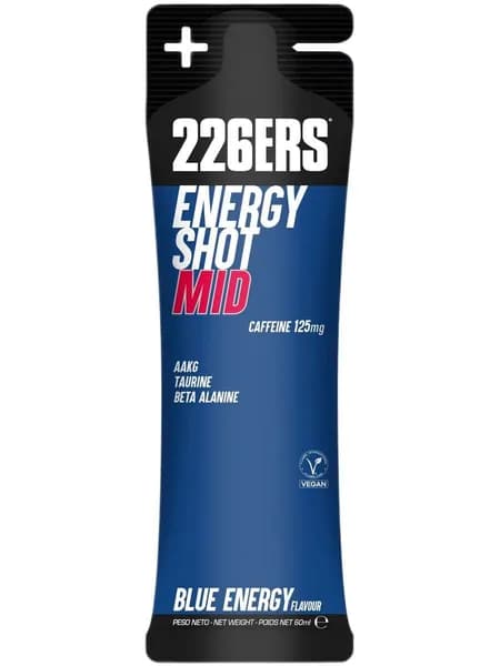 226ERS Энергетический шот Energy SHOT MID с Кофеином 125 мг Черника 60 мл