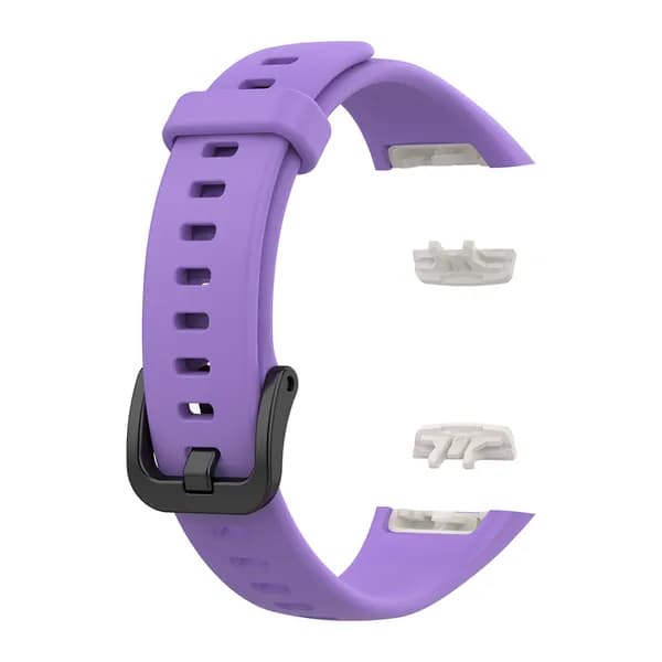 Ремешок из ТПУ для Huawei Band 6 и Honor Band 6, фиолетовый
