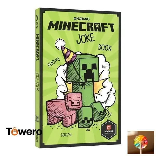 Детская книга шуток Minecraft на английском языке