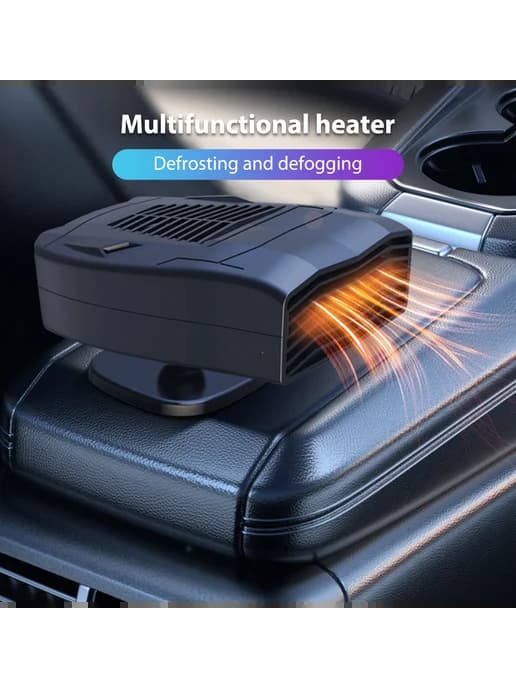 12V 24V вентилятор обогреватель для авто, поворот 360°, подг