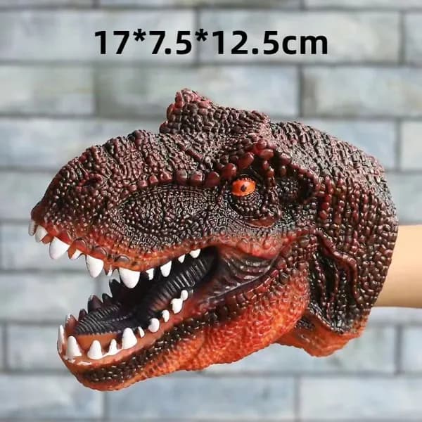 Игрушка на руку перчатка Динозавр, Кукольный Рукозвери