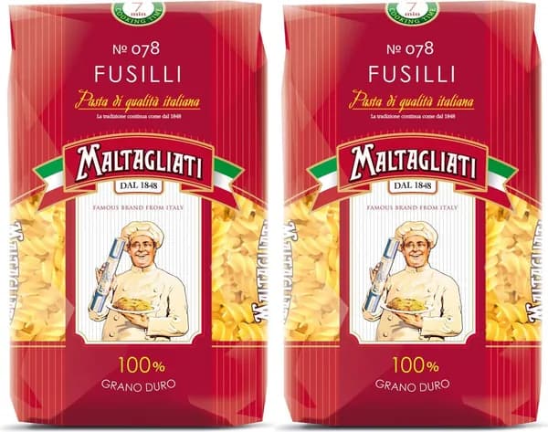 Макаронные изделия Maltagliati Спирали, комплект: 2 упаковки по 450 г