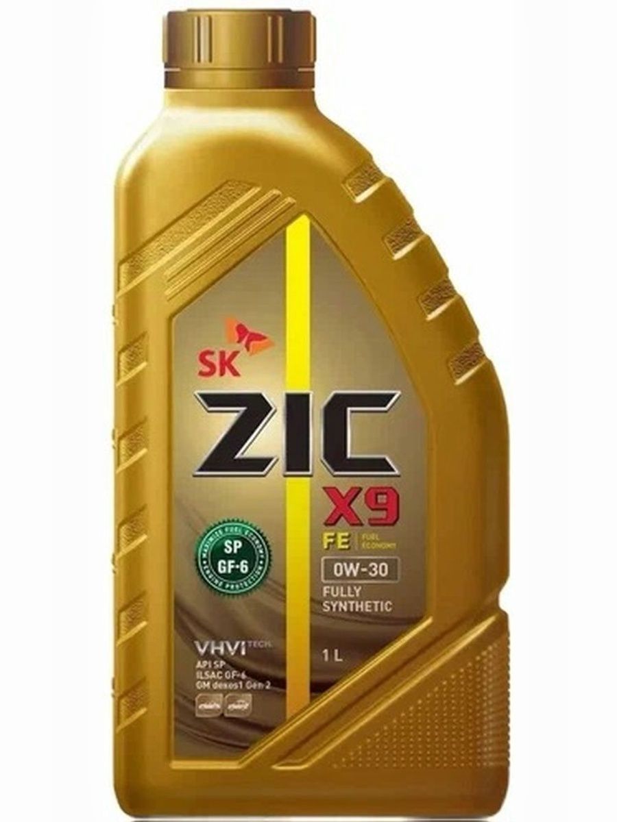 ZIC X9 Масло моторное, Синтетическое, 1 л