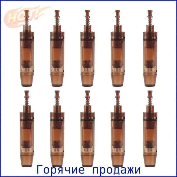 10 сменных картриджей для микронидлинг-пера UHOOMA F6s с 24 иглами