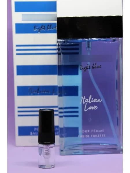 Наливная парфюмерия Туалетная вода ДГ Light Blue Italian Love отливант 2 мл