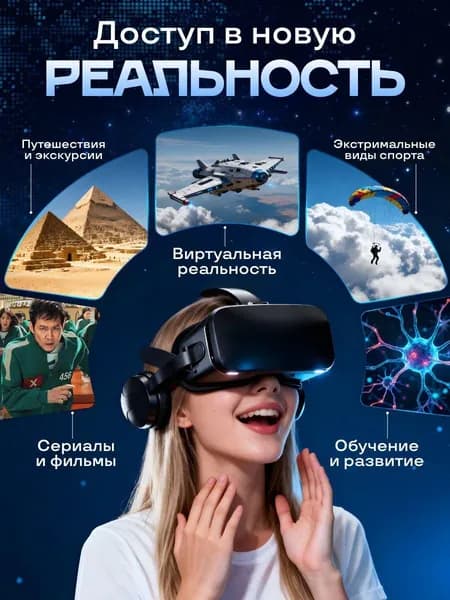 Очки виртуальной реальности для смартфона