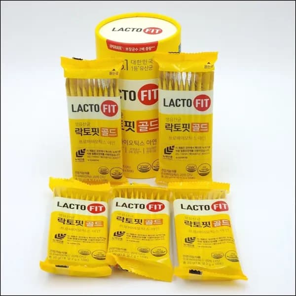 Растворимый напиток с содержанием синбиотиков и пробиотиков Lacto-Fit Probiotics Gold пор. саше, 2 г, 50 шт.