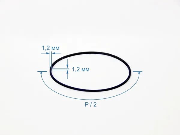 Пассик P/2 35mm x 1.2mm x 1.2 mm для ремонта CD/DVD-ROM
