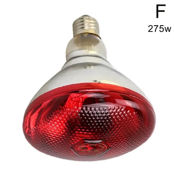 Инфракрасная лампа для курятника цыплят птиц животных 100W цоколь E27, 1 шт / Инфракрасная лампа для обогрева