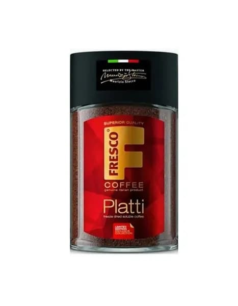 Кофе растворимый Fresco Platti, 95 гр в ст/б Вкусный дворик