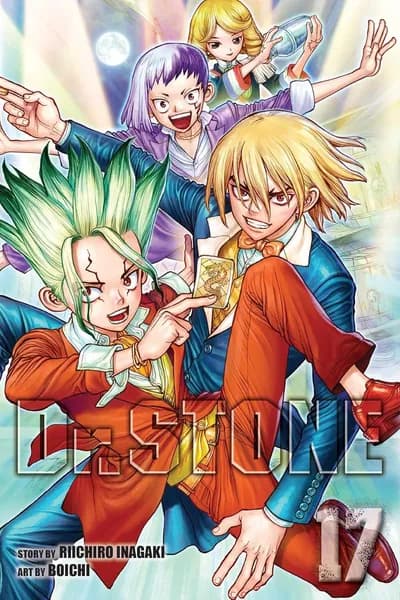 Манга Доктор Стоун (Dr. Stone). Vol. 1-27. ( Riichiro Inagaki .Boichi )