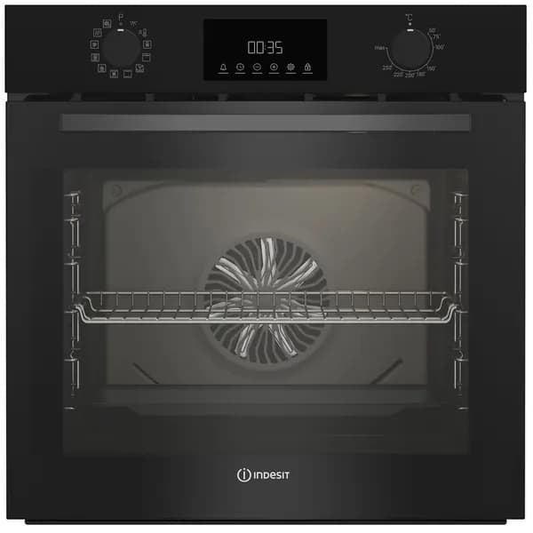 Indesit  духовой шкаф IBFTE 3844 BL черный
