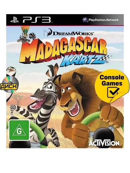 Игра Мадагаскар Kartz (PlayStation 3