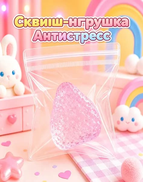 Мягкий сквиш имитация фрукта, медленное восстановление формы, антистресс подарок, снять стресс 1 шт.