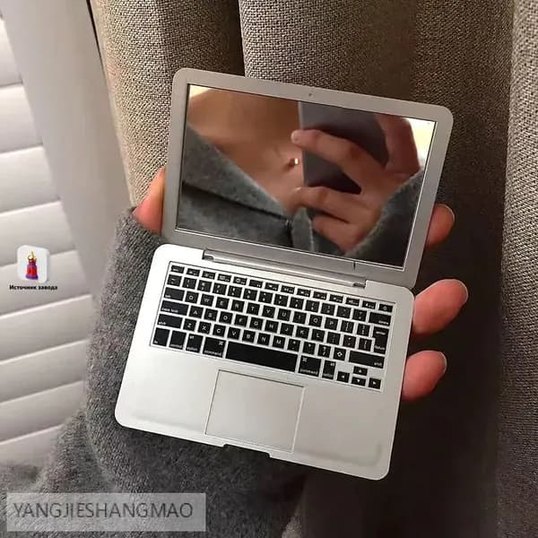 Зеркало настенное, 6.5 см х 2 см, 1 шт