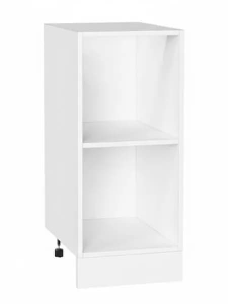 Кухонный модуль напольный, без фасада, 816х350х462, с полкой, Белый Классический