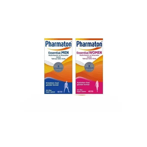Pharmaton Essential Для мужчин 30 капсул + для женщин 30 капсул