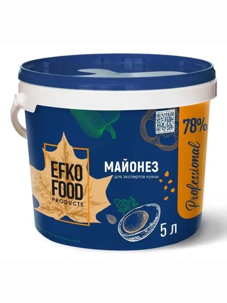 Efko Food Майонез Провансаль 78%, 5л