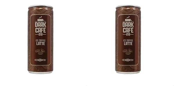 Dark Cafe Холодный Кофе Латте 250 мл, Упаковка из 2 Штук: Идеальный Выбор для Любителей Кофе с Молоком