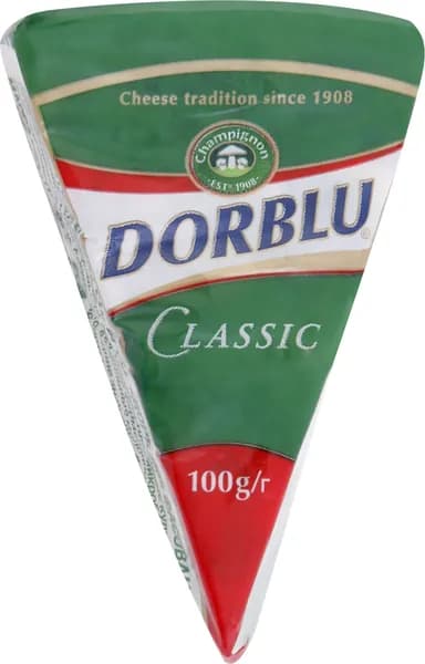 Сыр DORBLU с голубой плесенью 50% без змж, 100г